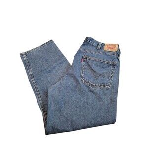 Men's Levis 550 Jeans 40x30 Relaxed Fit Read Description Work Jeans?